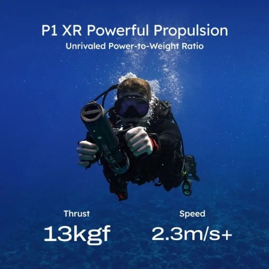Lefeet p1 | versatile water scooter with modular design - Black